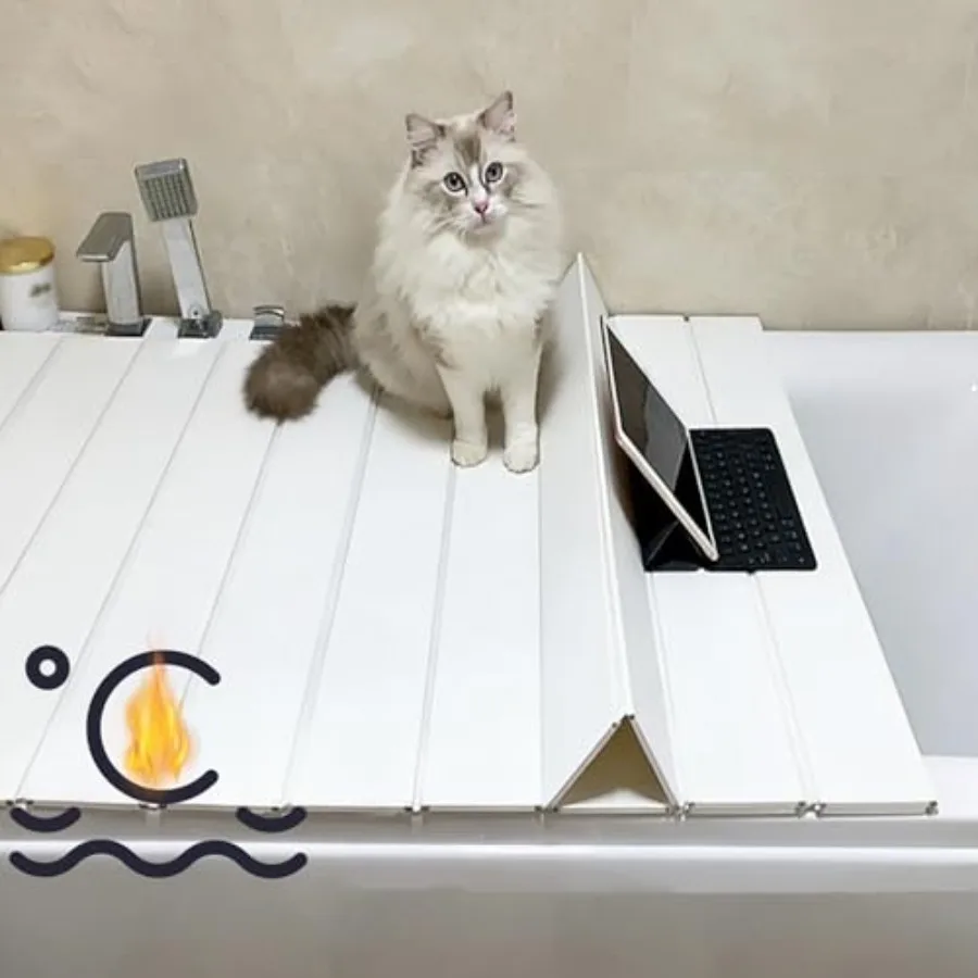 Foldable Bathtub Cover Bath Tub Tray Waterproof Folding Bath Covers Insulation Table Dust Board PVC Shutter Bath Lid Plate Fits
Foldable Bathtub Cover Bath Tub Tray Waterproof Folding Bath Covers Insulation Table Dust Board PVC Shutter Bath Lid Plate Fits