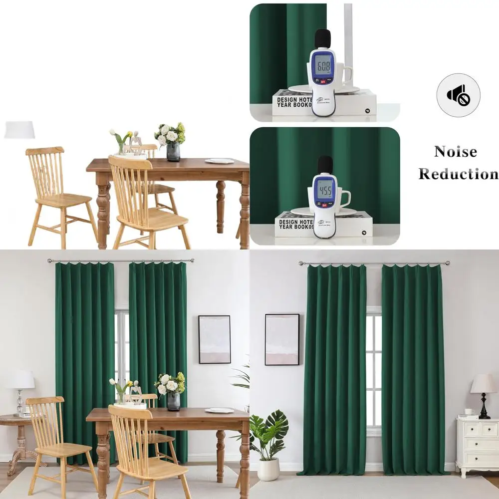 Green 120 Extra Long Pinch Pleat Blackout Curtains, 42 Wide for Large Windows, Living Room
Green 120 Extra Long Pinch Pleat Blackout Curtains, 42 Wide for Large Windows, Living Room