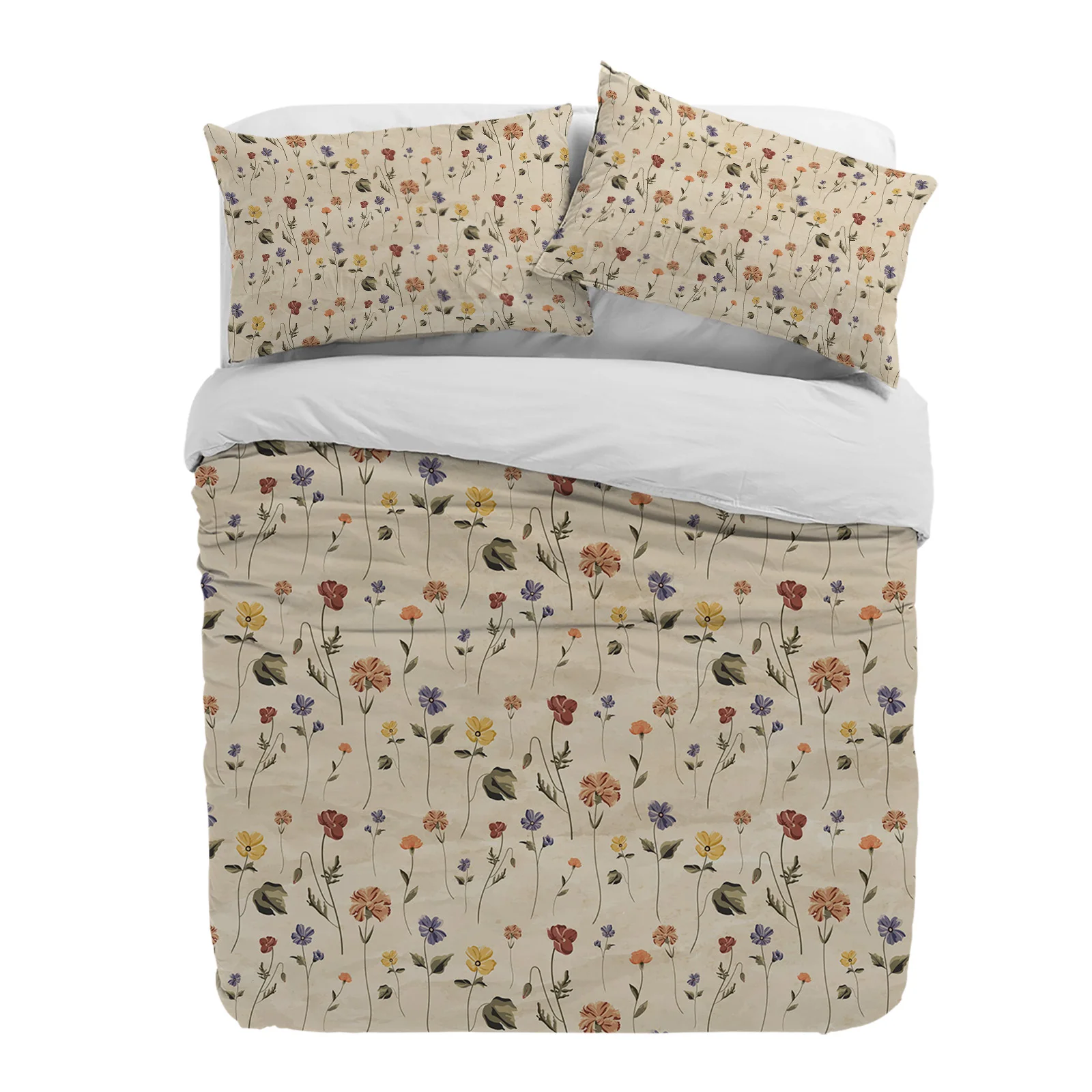 Retro Floral Wildflowers Duvet Cover With Pillow Case Custom 3pcs Bedding Set Quilt Cover Double Bed Home Textile
Retro Floral Wildflowers Duvet Cover With Pillow Case Custom 3pcs Bedding Set Quilt Cover Double Bed Home Textile