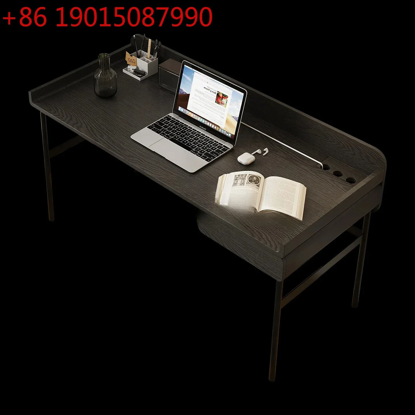Solid wood desk computer home office stainless steel foot workbench table
Solid wood desk computer home office stainless steel foot workbench table