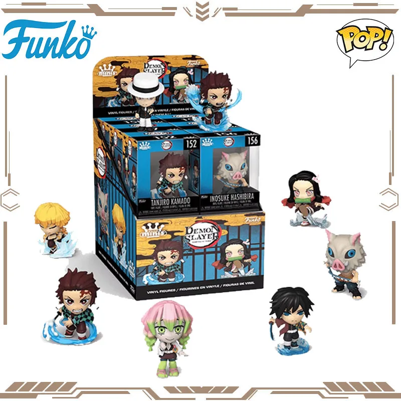 Funko POP Original Demon Slayer Kamado Tanjirou Kamado Nezuko Hashibira Inosuke Action Figure Toys for Boys Girls Gift
Funko POP Original Demon Slayer Kamado Tanjirou Kamado Nezuko Hashibira Inosuke Action Figure Toys for Boys Girls Gift