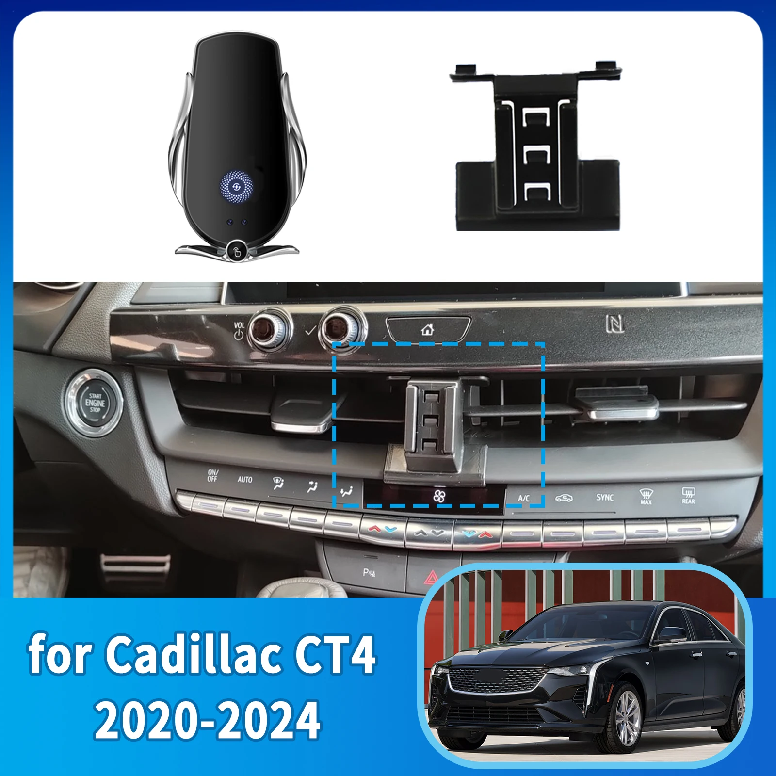 Car Mobile Phone Holder for Cadillac CT4 2020 2021 2022 2023 2024 GPS Bracket Accessories Navigation Stand Auto
Car Mobile Phone Holder for Cadillac CT4 2020 2021 2022 2023 2024 GPS Bracket Accessories Navigation Stand Auto