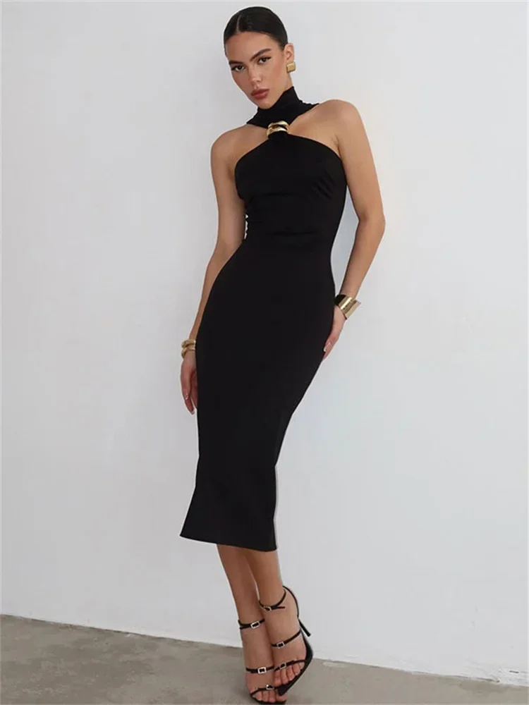 Black Fashion Sexy Long Dress for Women Off-Shoulder High Waist Slim Patchwork Elegant Bandage Dress Female Party Dress
Black Fashion Sexy Long Dress for Women Off-Shoulder High Waist Slim Patchwork Elegant Bandage Dress Female Party Dress