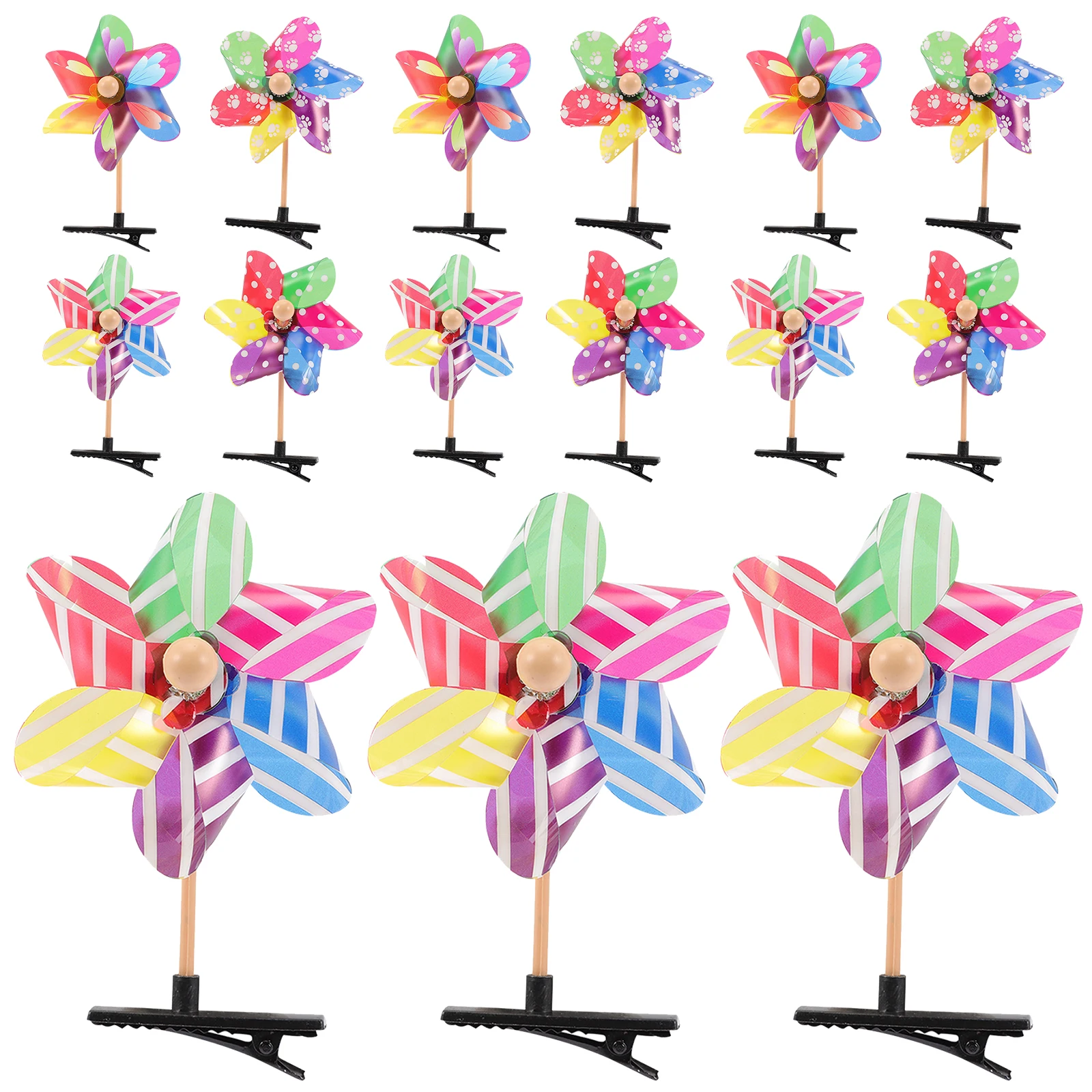24pcs Pinwheel Hair Clips Barrettes For Women Girls Decorative Hairpins Duckbill Hair Accessories Stylish Daily Wear Party Use
24pcs Pinwheel Hair Clips Barrettes For Women Girls Decorative Hairpins Duckbill Hair Accessories Stylish Daily Wear Party Use