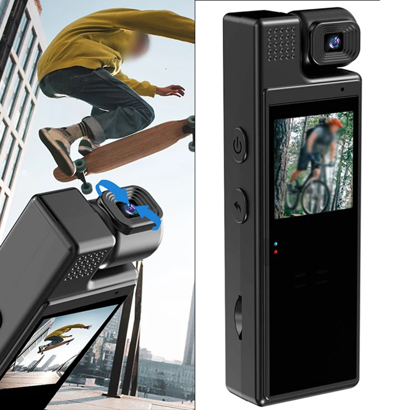 High-definition Rotatable 1080P Mini Body Camera With For Night Vision And 1.3-inch Mini Camera Digital Video Recorder
High-definition Rotatable 1080P Mini Body Camera With For Night Vision And 1.3-inch Mini Camera Digital Video Recorder