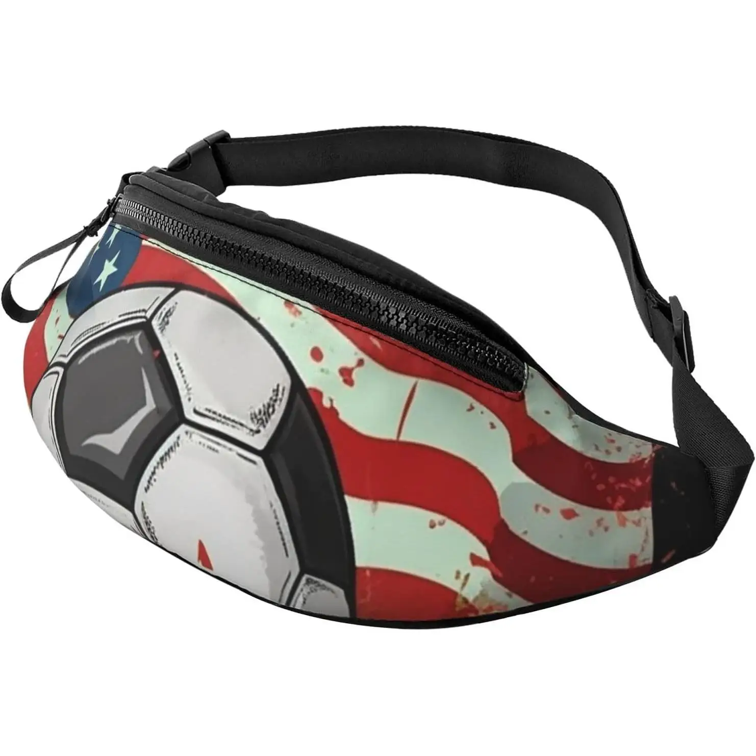 Soccer USA American Flag Fanny Pack for Men Women Waterproof Waist Bags Large Crossbody Belt Bag Running Bum Bag
Soccer USA American Flag Fanny Pack for Men Women Waterproof Waist Bags Large Crossbody Belt Bag Running Bum Bag