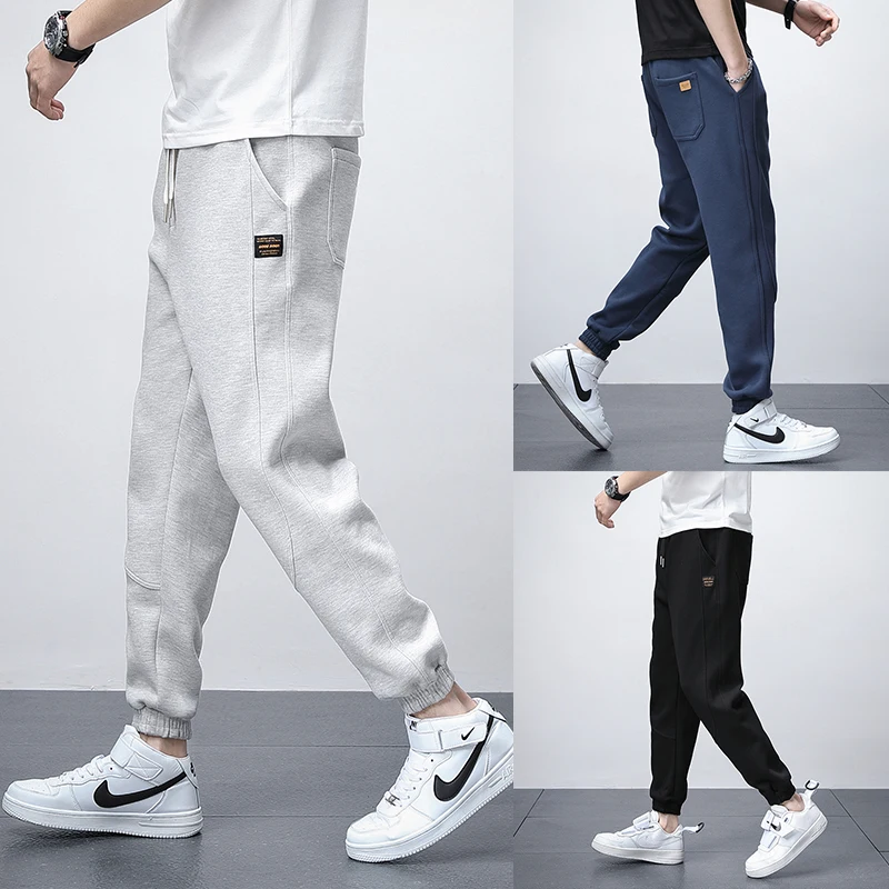 Thiened Fce Men's Casual Sports Pants Autumn Winter New Sle Trendy Brand Youthful Vitali Sle mid Waist Slim Fit
Thiened Fce Men's Casual Sports Pants Autumn Winter New Sle Trendy Brand Youthful Vitali Sle mid Waist Slim Fit