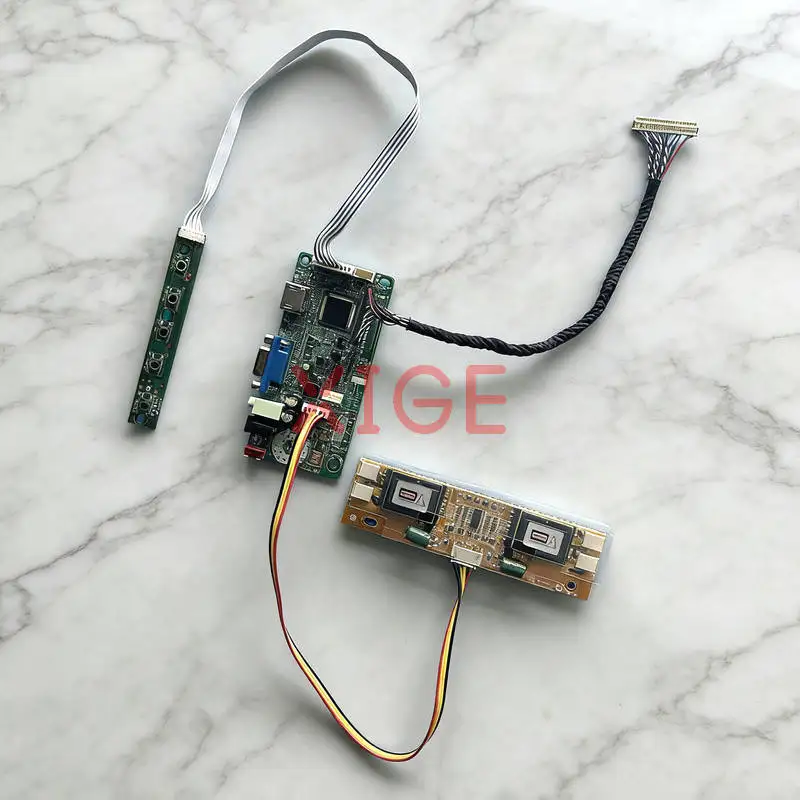 Плата контроллера привода дисплея подходит для LM201WE4 LM201WE3 M201EW02 MT216WW01 4-CCFL 30-контактный LVDS 1680*1050 1680x1050 VGA + HDMI Kit DIY
Плата контроллера привода дисплея подходит для LM201WE4 LM201WE3 M201EW02 MT216WW01 4-CCFL 30-контактный LVDS 1680*1050 1680x1050 VGA + HDMI Kit DIY