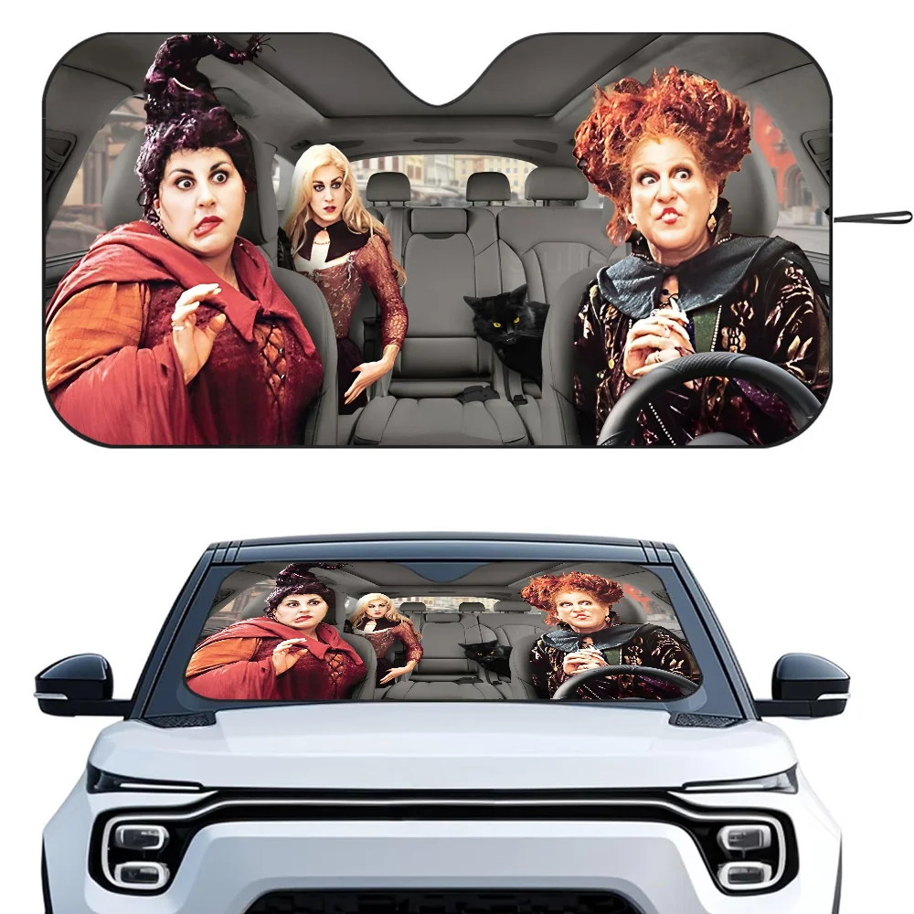 H-Hocus P-Pocus Car Sunshade Curtains Heat-insulating Aluminum FilmReusable Suction Cup Blocks UV Rays Car Sun Visor Protector
H-Hocus P-Pocus Car Sunshade Curtains Heat-insulating Aluminum FilmReusable Suction Cup Blocks UV Rays Car Sun Visor Protector