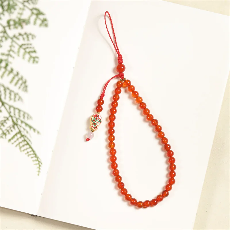 Red Agate Phone Pendant with Good Luck Charm Short Wrist Lanyard Hanging Chain Solid DropResistant for Phone and keys...
Red Agate Phone Pendant with Good Luck Charm Short Wrist Lanyard Hanging Chain Solid DropResistant for Phone and keys...