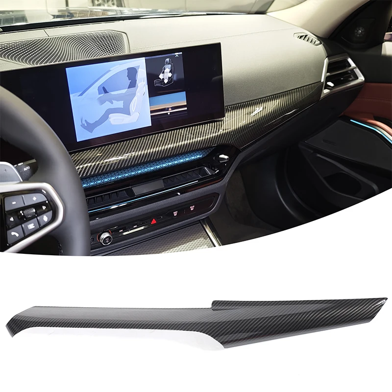 For BMW 3 4 Series G20 G21 G22 2025 ABS Carbon Fiber/Black wood grain Interior Center Console Dashboard Panrel Trim Strips Cover
For BMW 3 4 Series G20 G21 G22 2025 ABS Carbon Fiber/Black wood grain Interior Center Console Dashboard Panrel Trim Strips Cover