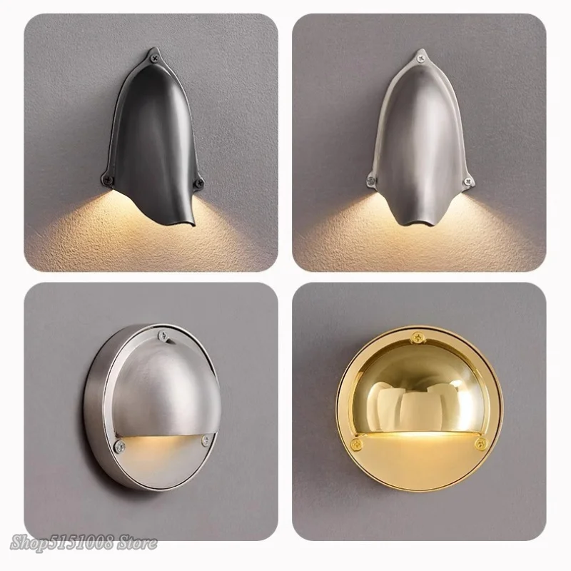 Brass LED Wall Lamp Creative Bedroom Staircase Corridor Hotel Living Room Background wall light Deco Atmosphere Lighting Fixture
Brass LED Wall Lamp Creative Bedroom Staircase Corridor Hotel Living Room Background wall light Deco Atmosphere Lighting Fixture