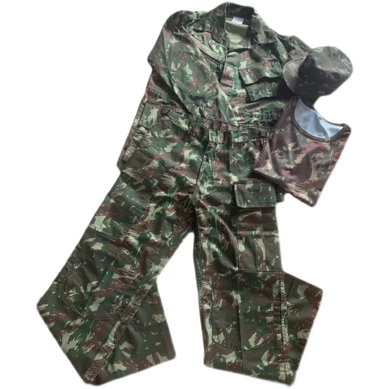 Export order Brazil cost-effective goods Public original lizard camouflage combat suit set Outdoor field camouflage suit
Export order Brazil cost-effective goods Public original lizard camouflage combat suit set Outdoor field camouflage suit