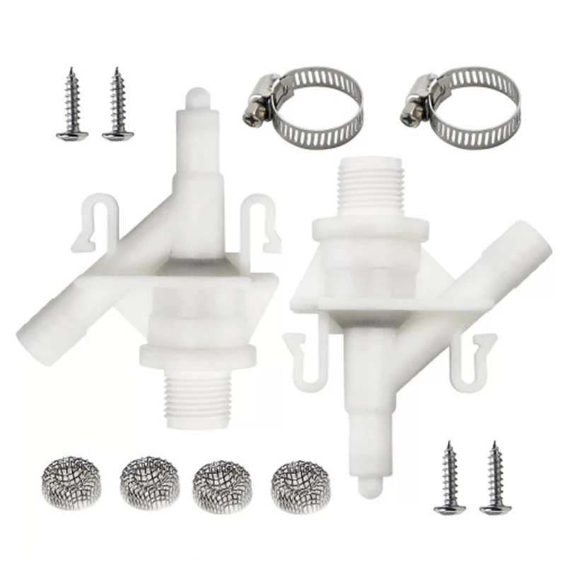 2PCS RV Toilet Fill Valve Replacement Kit Compatible with Pedal Flushing Toilet Dometic 300 310 320 Water Valve
2PCS RV Toilet Fill Valve Replacement Kit Compatible with Pedal Flushing Toilet Dometic 300 310 320 Water Valve