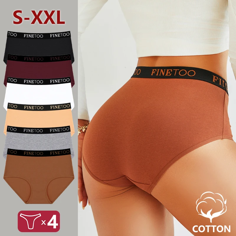 4Pcs/Set S-XXL Cotton High Waist Underpants Women Seamless Plus Size Panties Sexy High Elastic Belts Briefs Comfortable Lingerie
4Pcs/Set S-XXL Cotton High Waist Underpants Women Seamless Plus Size Panties Sexy High Elastic Belts Briefs Comfortable Lingerie