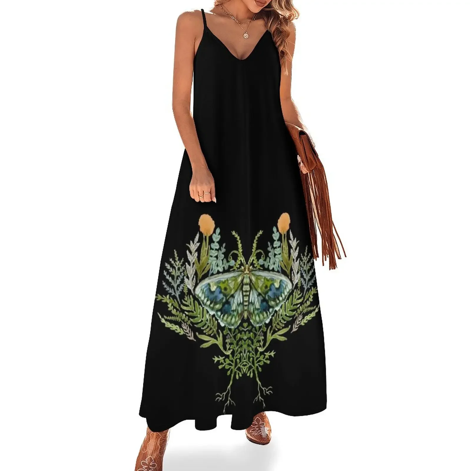 Moth with Plants Sleeveless Dress clothing women summer 2025 summer dress woman 2025 summer dresses women 2025
Moth with Plants Sleeveless Dress clothing women summer 2025 summer dress woman 2025 summer dresses women 2025
