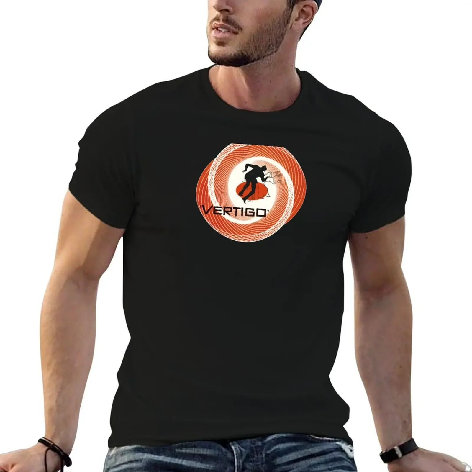 Vertigo with Title T-Shirt baggy shirts clothes heavyweight t shirts for men
Vertigo with Title T-Shirt baggy shirts clothes heavyweight t shirts for men