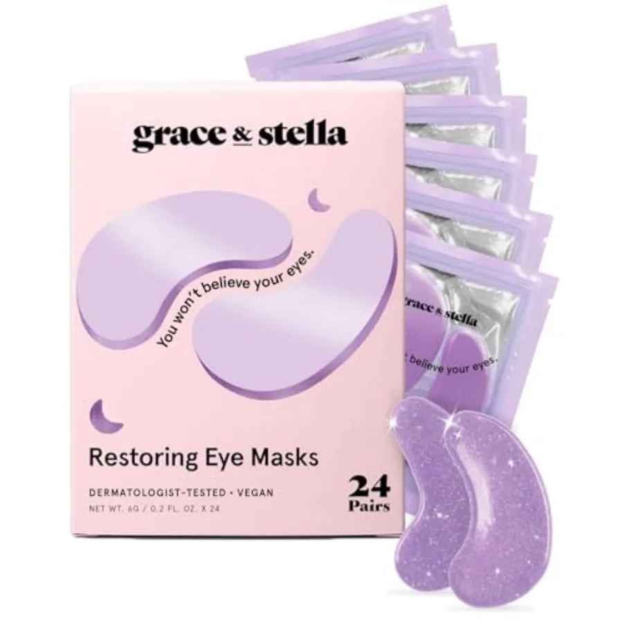 Retinol Under Eye Patches for Puffy Eyes and Dark Circles - Restoring Gel Under Eye Masks with Hyaluronic Acid - Birthday Gifts
Retinol Under Eye Patches for Puffy Eyes and Dark Circles - Restoring Gel Under Eye Masks with Hyaluronic Acid - Birthday Gifts