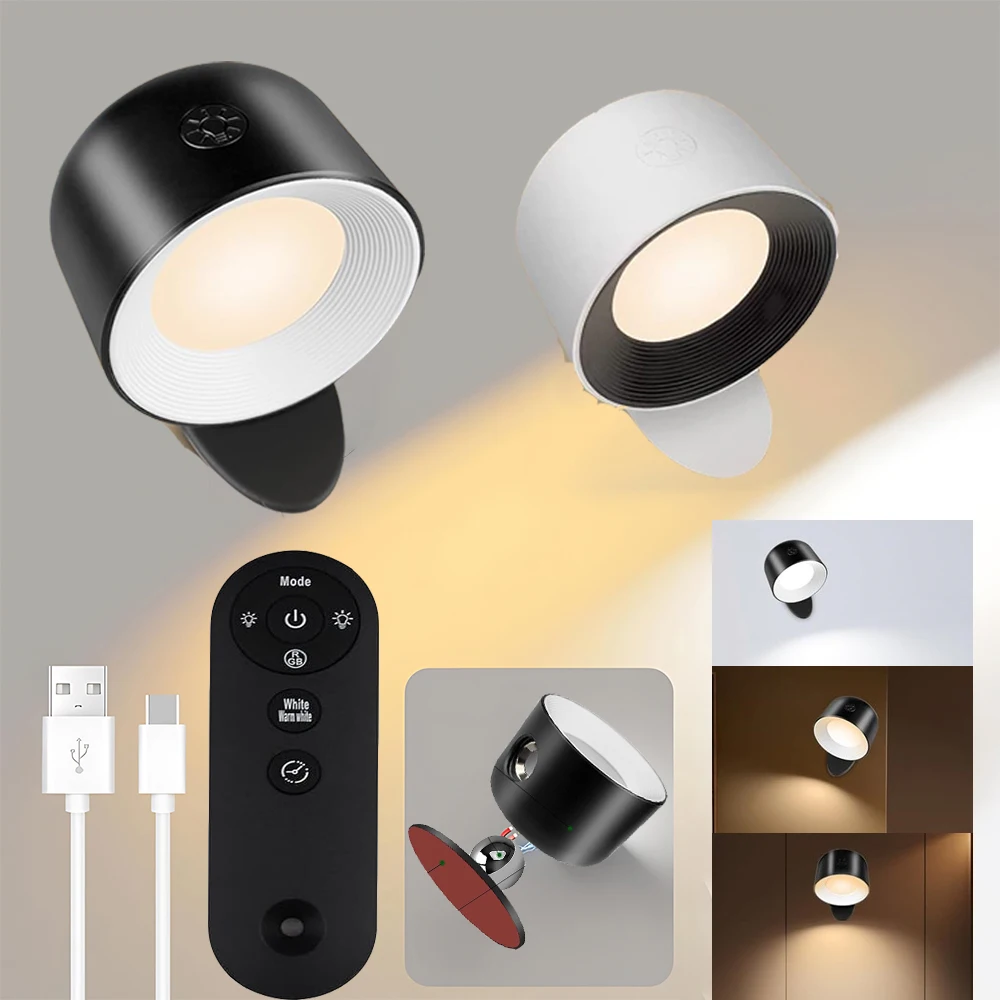 LED Wall Sconces Rechargeable Wall Lamp Wireless Lights Dimmable, 360°Rotation Magnetic Cordless Wall Lamps for Bedroom
LED Wall Sconces Rechargeable Wall Lamp Wireless Lights Dimmable, 360°Rotation Magnetic Cordless Wall Lamps for Bedroom