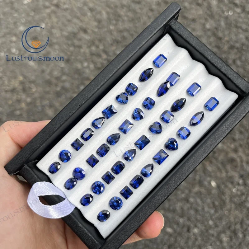Выращенный в лаборатории сапфир необычной огранки 1CT свободный камень на выбор сертификат AGL королевский синий цвет синтетический драгоценный камень для изготовления ювелирных изделий
Выращенный в лаборатории сапфир необычной огранки 1CT свободный камень на выбор сертификат AGL королевский синий цвет синтетический драгоценный камень для изготовления ювелирных изделий