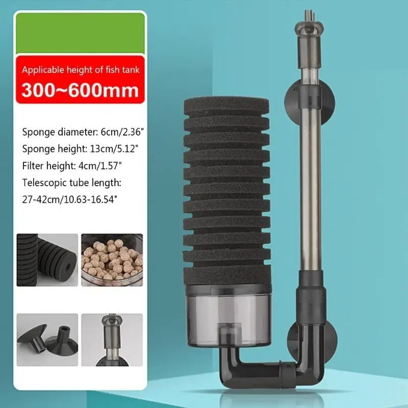 Aquarium Filter Sponge Multi-Filtration Functions Include Suction Cups Bioball
Aquarium Filter Sponge Multi-Filtration Functions Include Suction Cups Bioball