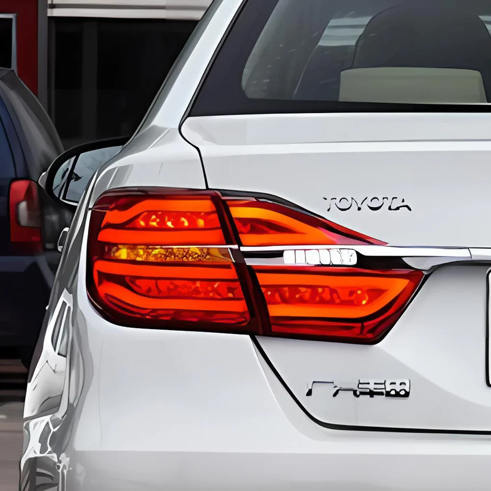 Авто задние фонари в сборе для Toyota Camry 7.5th 2015-2017, обновление Benz Style, светодиодные динамические поворотные автомобильные задние фонари, аксессуары
Авто задние фонари в сборе для Toyota Camry 7.5th 2015-2017, обновление Benz Style, светодиодные динамические поворотные автомобильные задние фонари, аксессуары