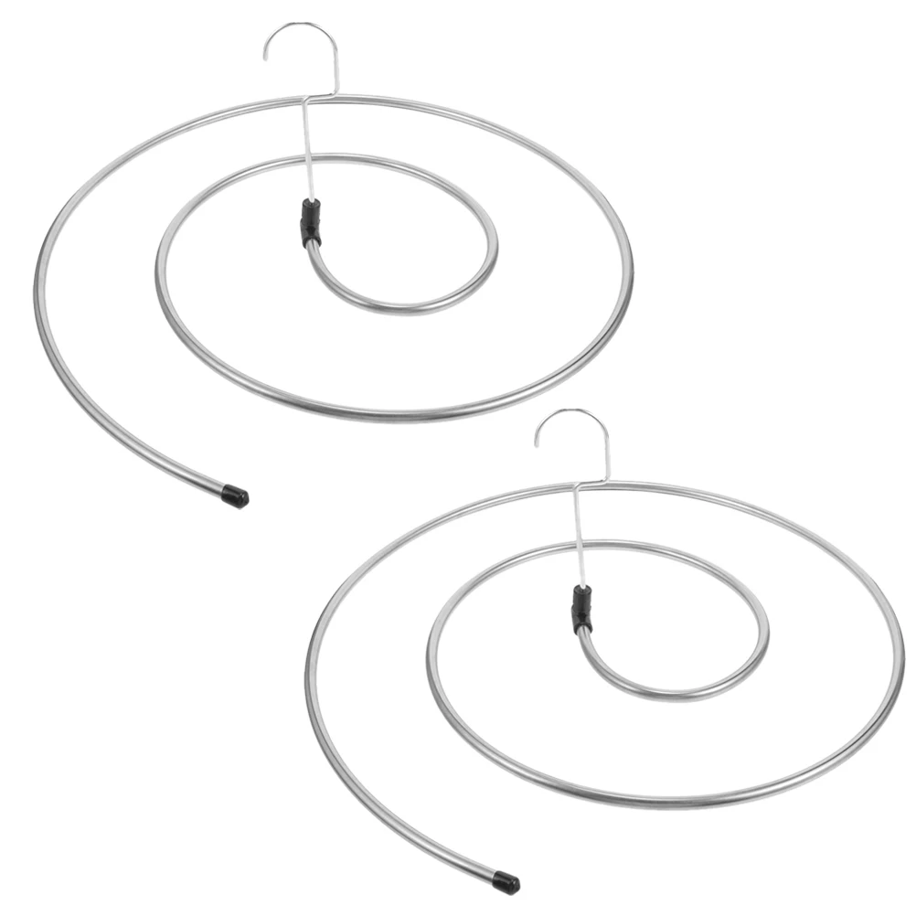 2pcs Spiral Drying Rack Set Stainless Steel Quilt Hanger Foldable Heavy Duty Balcony Blanket Rack Bed Sheet Dryer Space Saving
2pcs Spiral Drying Rack Set Stainless Steel Quilt Hanger Foldable Heavy Duty Balcony Blanket Rack Bed Sheet Dryer Space Saving