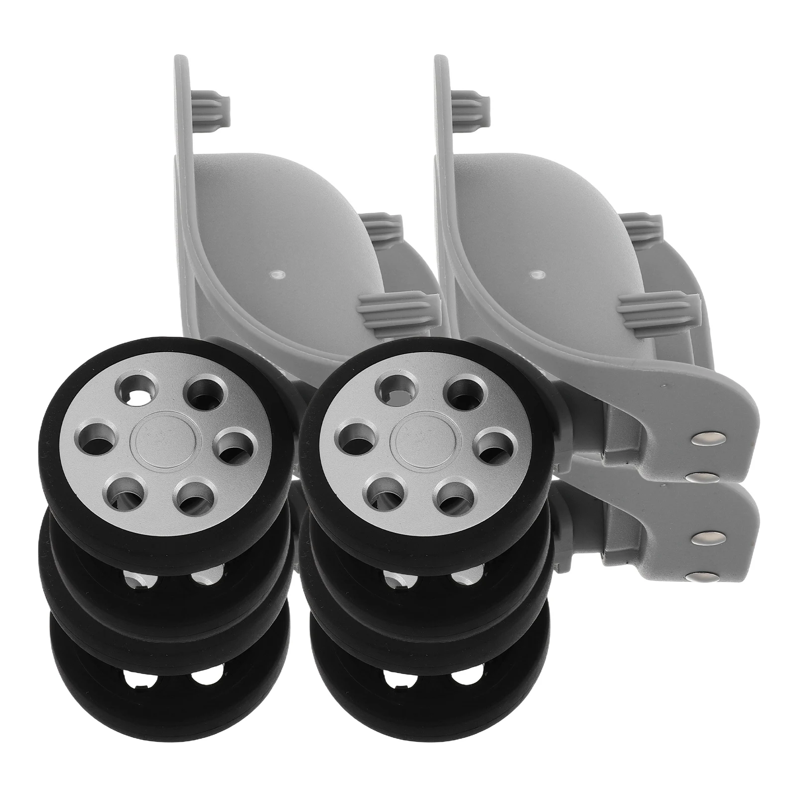 2Pairs Wheel ABS Luggage Universal Wheel Material Detachable Luggage Universal Wheels Replacement Suitcase Travel
2Pairs Wheel ABS Luggage Universal Wheel Material Detachable Luggage Universal Wheels Replacement Suitcase Travel