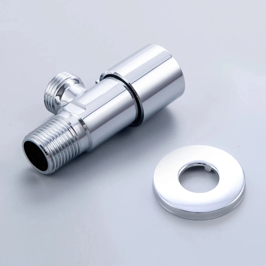 Латунный угловой клапан с резьбой G1/2, треугольный клапан, водяной клапан, разъем для ванной комнаты, водонагреватель для туалетной раковины 
Латунный угловой клапан с резьбой G1/2, треугольный клапан, водяной клапан, разъем для ванной комнаты, водонагреватель для туалетной раковины