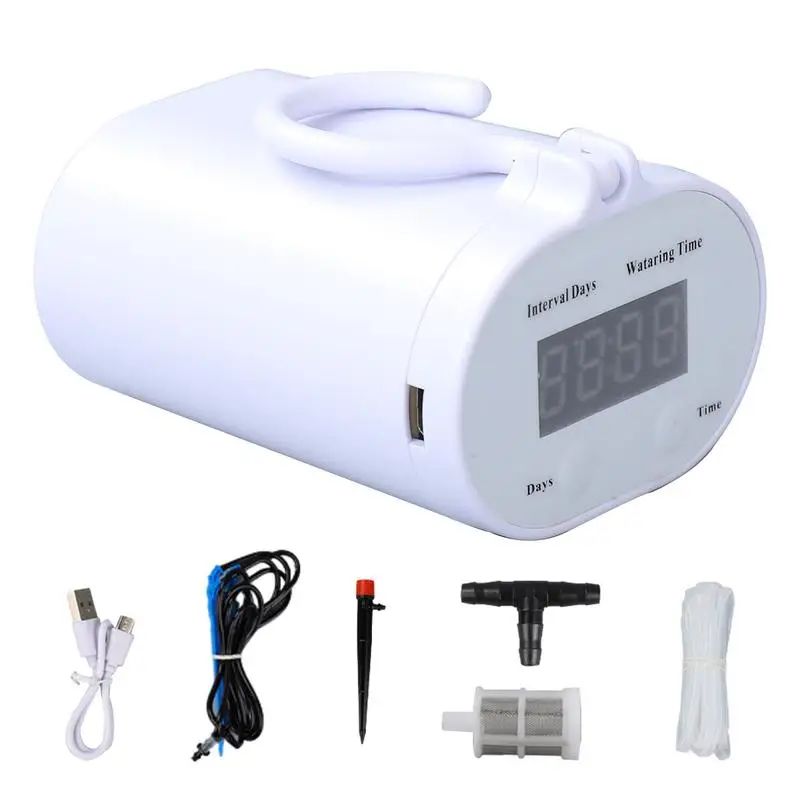 Automatic Plant Waterer 2000mAh Plant Self Watering Devices for Gardening Lovers Indoor Intelligent High-Flow Auto Watering
Automatic Plant Waterer 2000mAh Plant Self Watering Devices for Gardening Lovers Indoor Intelligent High-Flow Auto Watering