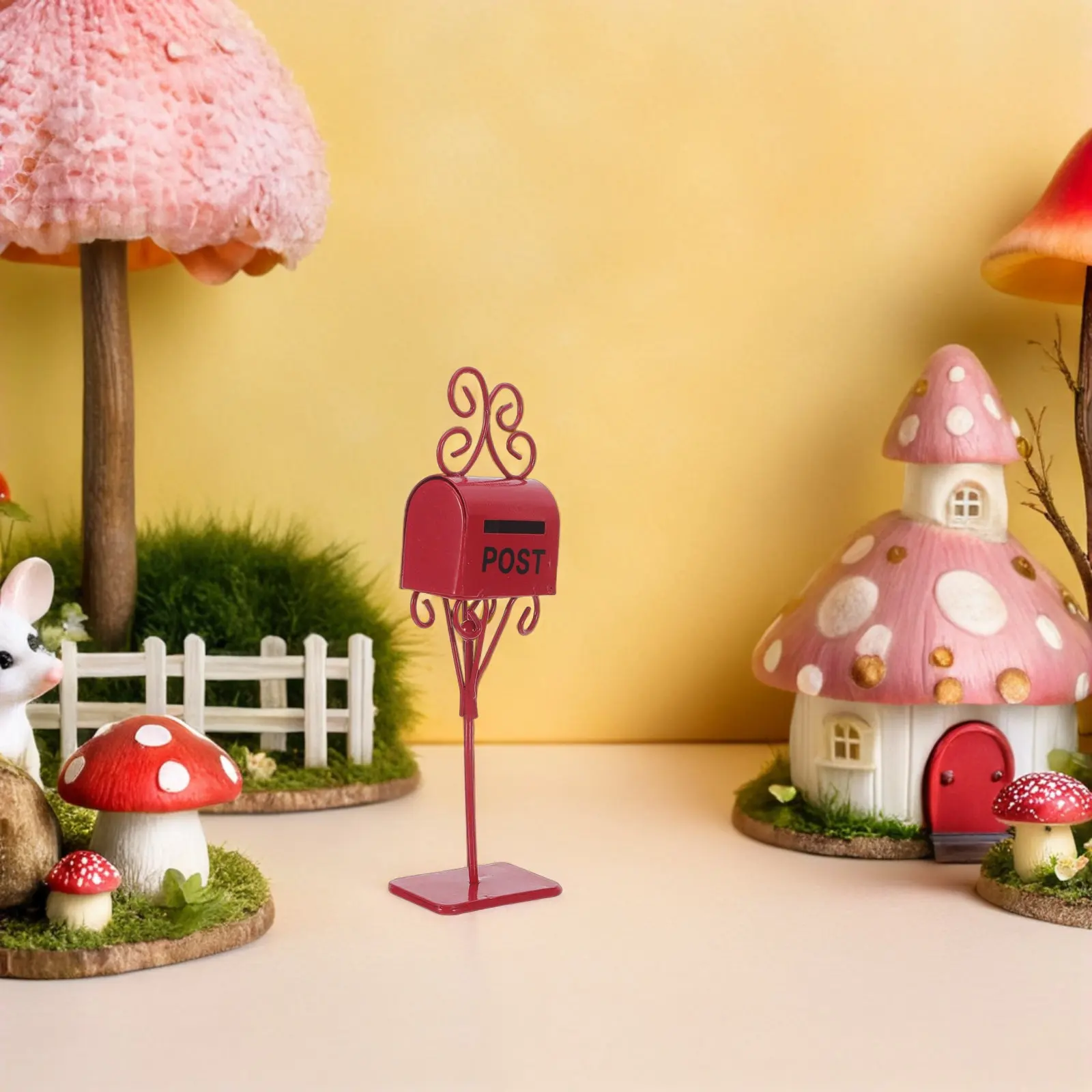 Mini Mailbox Decor Retro Mini Metal Mailbox for Dollhouse Miniature Landscape Decoration Kids Playhouse Garden
Mini Mailbox Decor Retro Mini Metal Mailbox for Dollhouse Miniature Landscape Decoration Kids Playhouse Garden