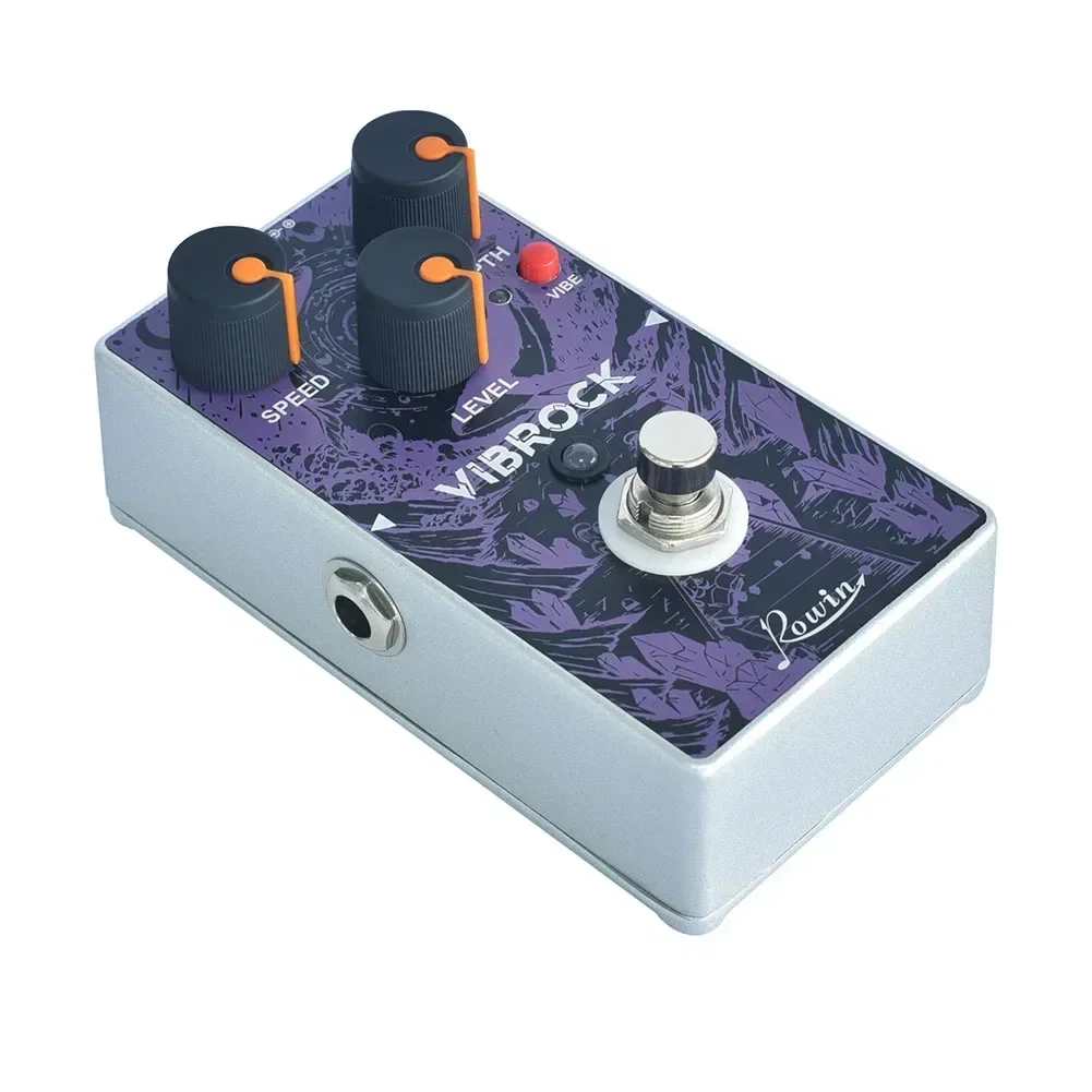 Rowin Vibe Effect Pedal Full Metal Shell Parts True Bypass Accessories Aluminum Alloy Chorus Tremolo Practical
Rowin Vibe Effect Pedal Full Metal Shell Parts True Bypass Accessories Aluminum Alloy Chorus Tremolo Practical
