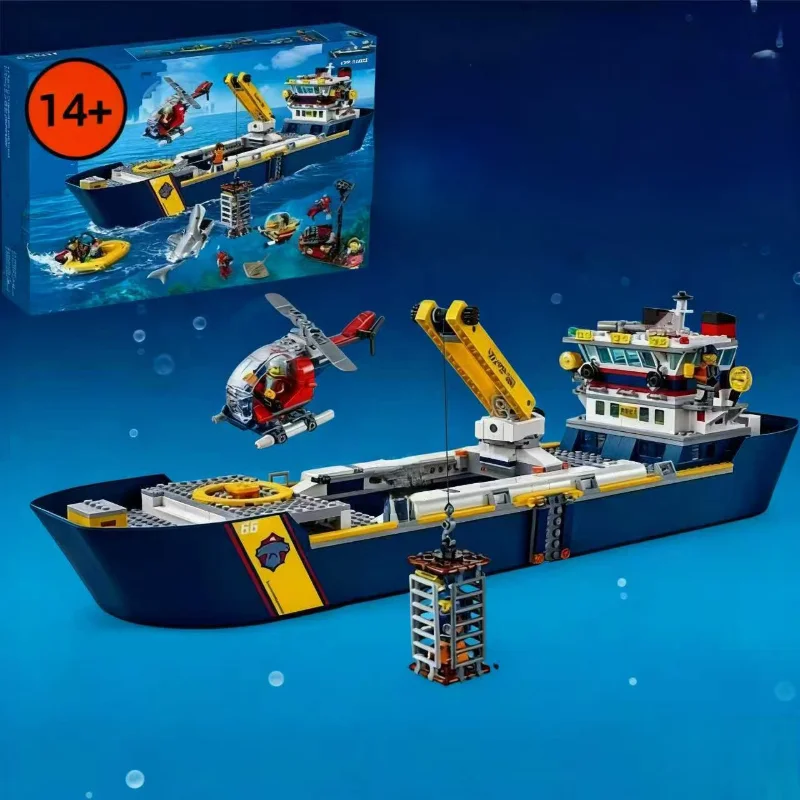 MOC 60266 Ocean Exploration IP Base Полярное колесо Подводная лодка Строительные блоки Модель Кирпичи 745 шт. Игрушки Дети Рождественские подарки на день рождения
MOC 60266 Ocean Exploration IP Base Полярное колесо Подводная лодка Строительные блоки Модель Кирпичи 745 шт. Игрушки Дети Рождественские подарки на день рождения