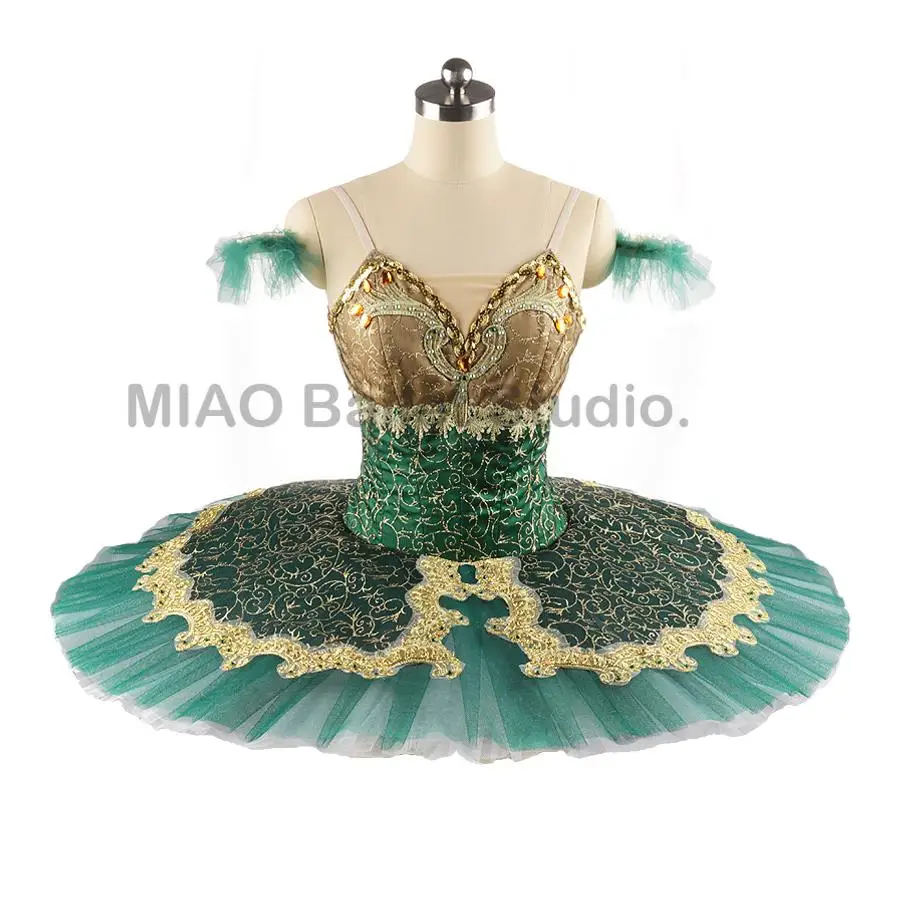 Professional tutu ballet La Esmeralda variation classical pancake Ballet Tutus green gold competition Costume red girls 0207B
Professional tutu ballet La Esmeralda variation classical pancake Ballet Tutus green gold competition Costume red girls 0207B