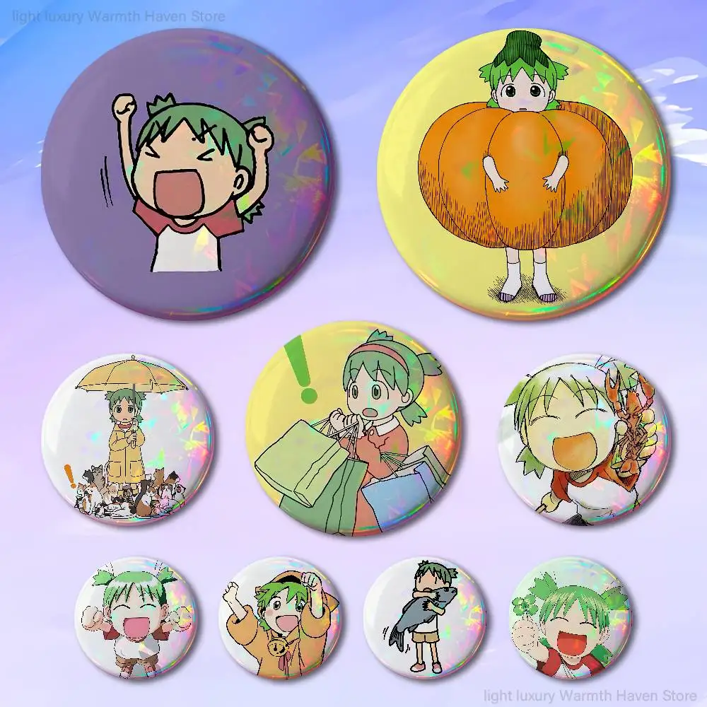 Y-Yotsuba Cute K-Koiwai Enamel Pin Tinplate Round Brooch Cosplay Nijigen Otaku Culture Badges 58mm 44mm 32mm 75mm 25mm
Y-Yotsuba Cute K-Koiwai Enamel Pin Tinplate Round Brooch Cosplay Nijigen Otaku Culture Badges 58mm 44mm 32mm 75mm 25mm