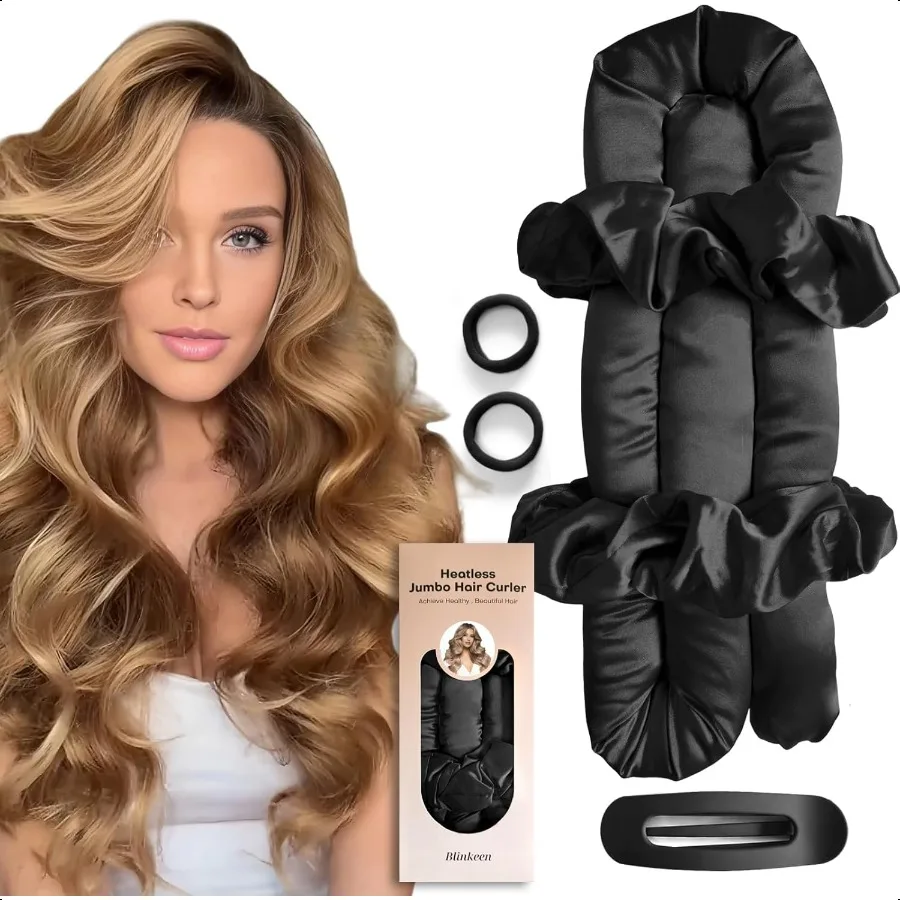 Jumbo Heatl Hair Curler SetSatin Heatl Curls Overnight Jumbo Curling Rod Headband No Heat Curlers To Sleep in
Jumbo Heatl Hair Curler SetSatin Heatl Curls Overnight Jumbo Curling Rod Headband No Heat Curlers To Sleep in