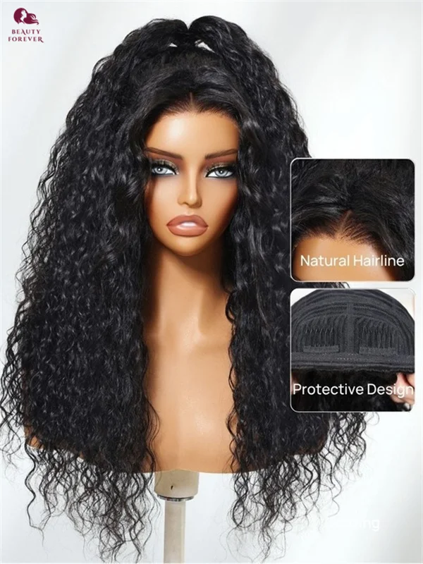 Beauty Forever FlipBlend™ Half Human Hair Wig Invisible Hairline No Glue Water Wave Headband Wig Put and Go Machine Made Wig
Beauty Forever FlipBlend™ Half Human Hair Wig Invisible Hairline No Glue Water Wave Headband Wig Put and Go Machine Made Wig