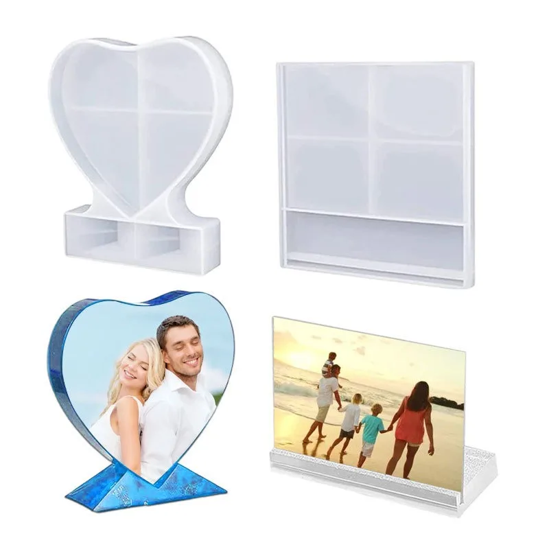DIY Resin Square Photo Frame Silicone Molds Handmade Casting Mold Desk Office Decoration
DIY Resin Square Photo Frame Silicone Molds Handmade Casting Mold Desk Office Decoration