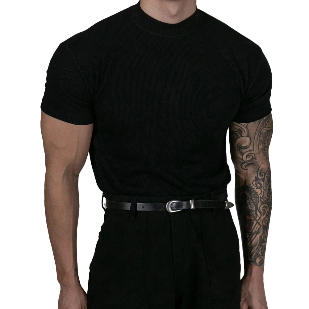 Tops Men Top Black Bodybuilding Casual Polyester Short Sleeve Solid Solid Color Summer White Fitness Mens Regular
Tops Men Top Black Bodybuilding Casual Polyester Short Sleeve Solid Solid Color Summer White Fitness Mens Regular