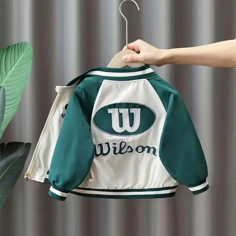 Kids Boys Spring And Autumn Outerwear 2023 New Children's Casual Baseball Uniform Western Baby Fashion Boys Jacket Fashion
Kids Boys Spring And Autumn Outerwear 2023 New Children's Casual Baseball Uniform Western Baby Fashion Boys Jacket Fashion