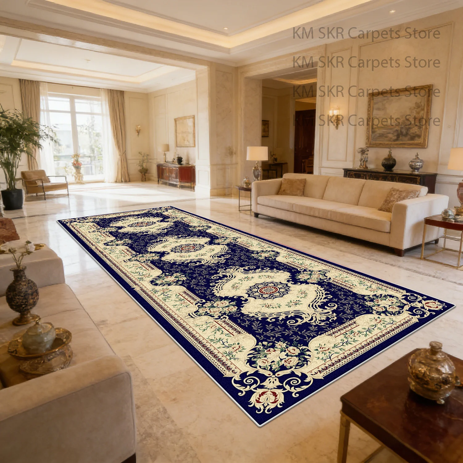 European Retro Endless Living Room Sofa Floor Mat Decoration Home Washable Non-slip Bedroom Luxury Carpet Soft Fluffy Office Rug
European Retro Endless Living Room Sofa Floor Mat Decoration Home Washable Non-slip Bedroom Luxury Carpet Soft Fluffy Office Rug