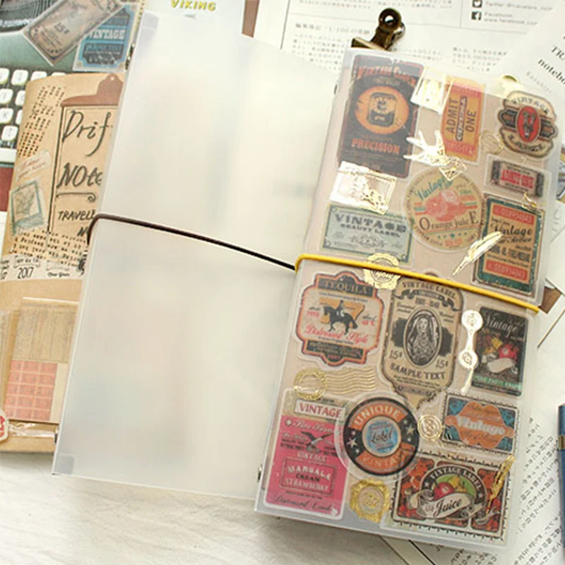 Traveler's Notebook PVC Folder for Planner Refill Inner Page Filler Papers Storage Folder Office & School Supplies Stationery
Traveler's Notebook PVC Folder for Planner Refill Inner Page Filler Papers Storage Folder Office & School Supplies Stationery