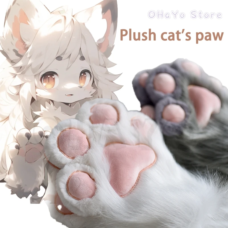 Аниме Kemono Paw перчатки утолщенные флисовые подушечки со звуковыми эффектами теплый косплей забавный костюм Comic Con пушистые аксессуары
Аниме Kemono Paw перчатки утолщенные флисовые подушечки со звуковыми эффектами теплый косплей забавный костюм Comic Con пушистые аксессуары