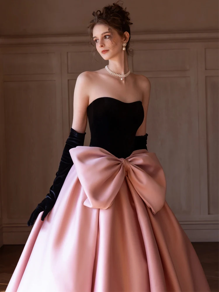 Ele Pink Evening Gown for Wedding Engagement Par Banquet aduation Adult Ceremony ort Sve Princ Sle Long Dr
Ele Pink Evening Gown for Wedding Engagement Par Banquet aduation Adult Ceremony ort Sve Princ Sle Long Dr
