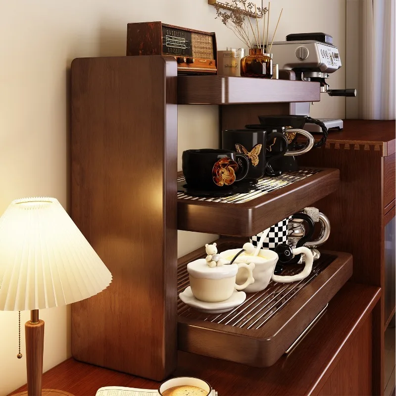 Подстаканник из цельного дерева, стеллаж для хранения, подставка для чайной чашки, чайный сервиз из черного ореха, чашка для хранения кофейных чашек, сервант для хранения
Подстаканник из цельного дерева, стеллаж для хранения, подставка для чайной чашки, чайный сервиз из черного ореха, чашка для хранения кофейных чашек, сервант для хранения