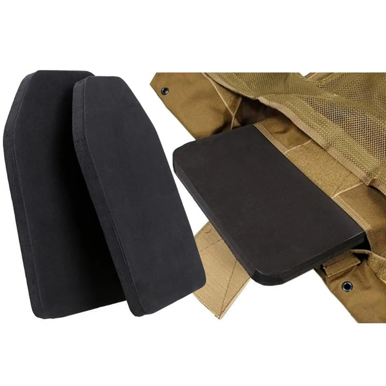 2 Pieces Vest Inner Liners Gear Lightweight Protective Pad Cushions Foam Plates Vest Plate for Professional Outdoor Activities
2 Pieces Vest Inner Liners Gear Lightweight Protective Pad Cushions Foam Plates Vest Plate for Professional Outdoor Activities