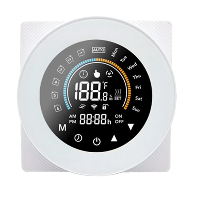Wi-Fi контроллер для термостата Tuya Smart Life, 110 В, 220 В, поддержка Alexa, Google Home
Wi-Fi контроллер для термостата Tuya Smart Life, 110 В, 220 В, поддержка Alexa, Google Home