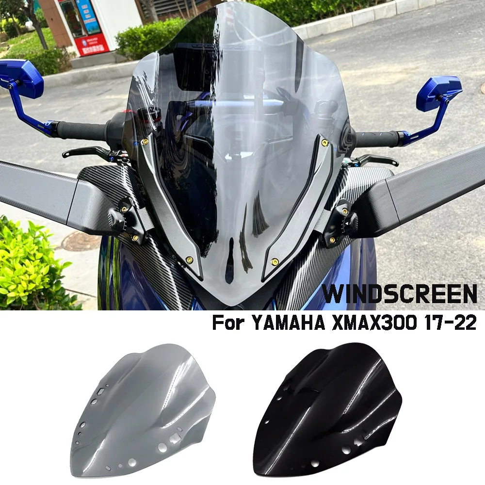 For Yamaha Xmax-300 xmax300 X-max300 2017-2022 XMAX300 Motorcycle Sport Windshield WINDSCREEN Deflector Front Windshield
For Yamaha Xmax-300 xmax300 X-max300 2017-2022 XMAX300 Motorcycle Sport Windshield WINDSCREEN Deflector Front Windshield