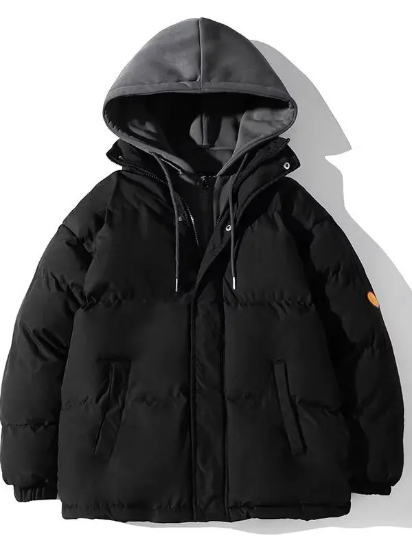 Новая зимняя мужская пуховая хлопковая куртка, свободная повседневная универсальная одежда для пар, теплая одежда из полиэстера с капюшоном, длинная молния све
Новая зимняя мужская пуховая хлопковая куртка, свободная повседневная универсальная одежда для пар, теплая одежда из полиэстера с капюшоном, длинная молния све