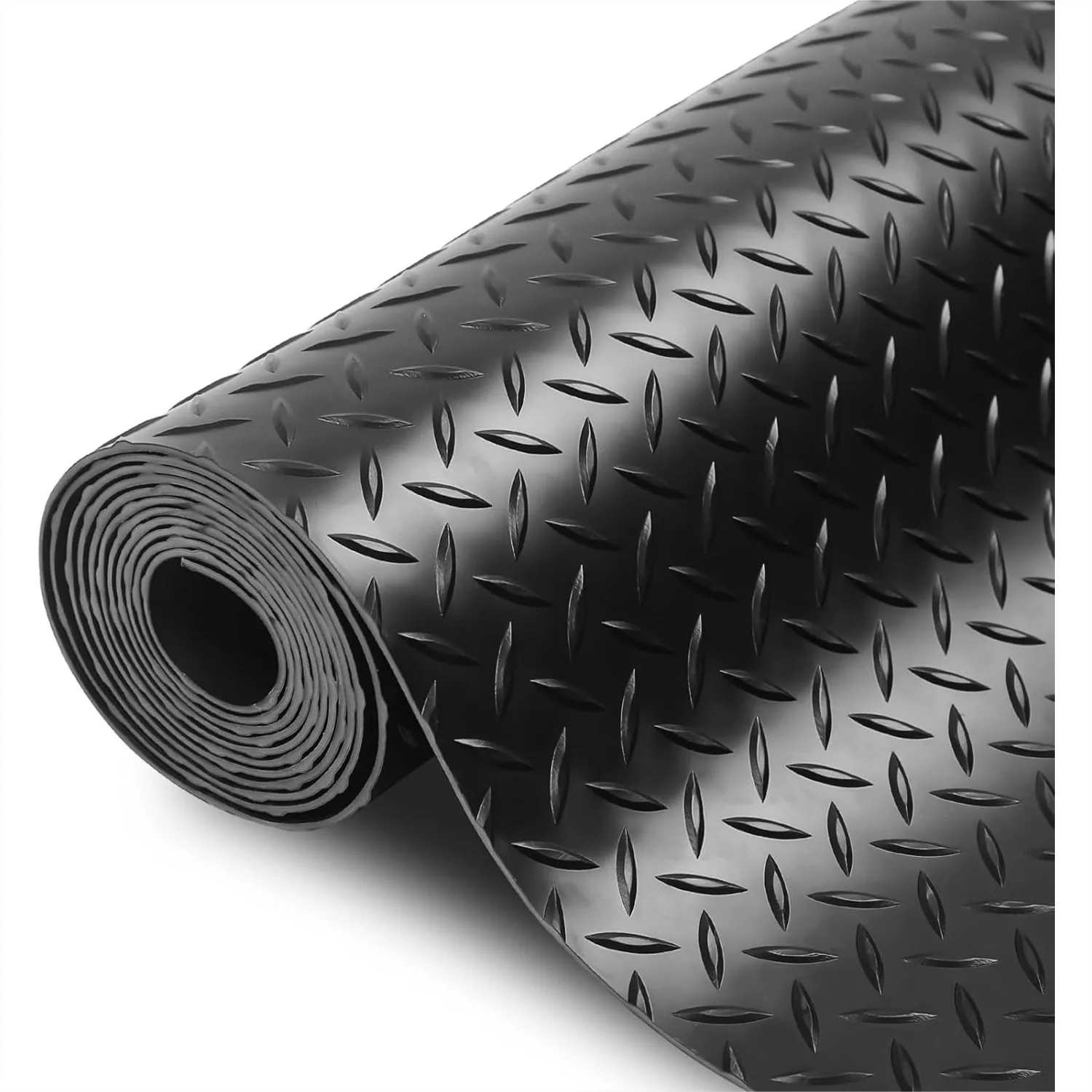 Garage Floor Mat 4x6 FT, 2.8mm Thick Heavy Duty PVC Parking Pad, Diamond Plate Non-Slip Waterproof Runner for Trucks
Garage Floor Mat 4x6 FT, 2.8mm Thick Heavy Duty PVC Parking Pad, Diamond Plate Non-Slip Waterproof Runner for Trucks